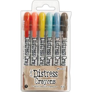 Distress Crayon voščenke, Set "7"