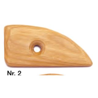 Modelirka lesena "ledvička" št.2