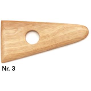 Modelirka lesena "ledvička" št.3
