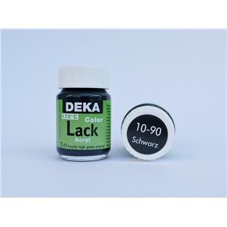 DEKA ColorLack 25 ml črna