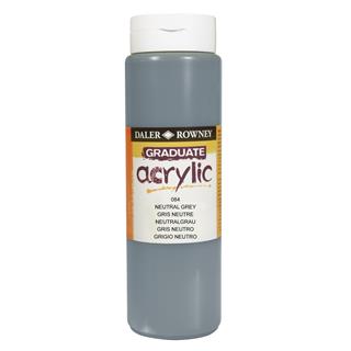 Akrilna barva Graduate 500 ml Neutral Grey