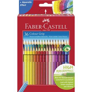 Akvarelne barvice Faber Castell Colour Grip 36/1