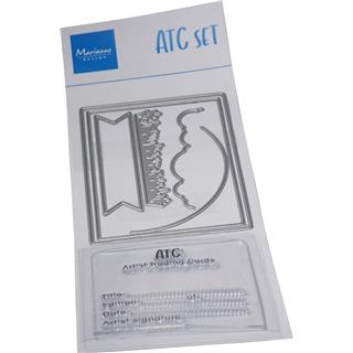 Štampiljke in rezalne šablone: ATC, Artist Trading Cards