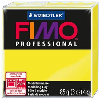 FIMO Prof polimerna masa 1, rumena, 85g