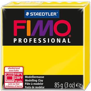 FIMO Prof polimerna masa 100, osn.rumena, 85g