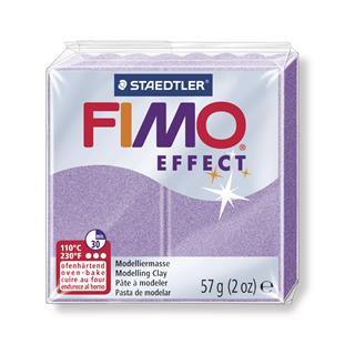 FIMO Effect polimerna masa 607, pearl lilac 56g