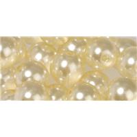 Steklene perle pol prosojne 4mm