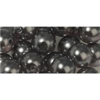 Steklene perle pol prosojne 10mm