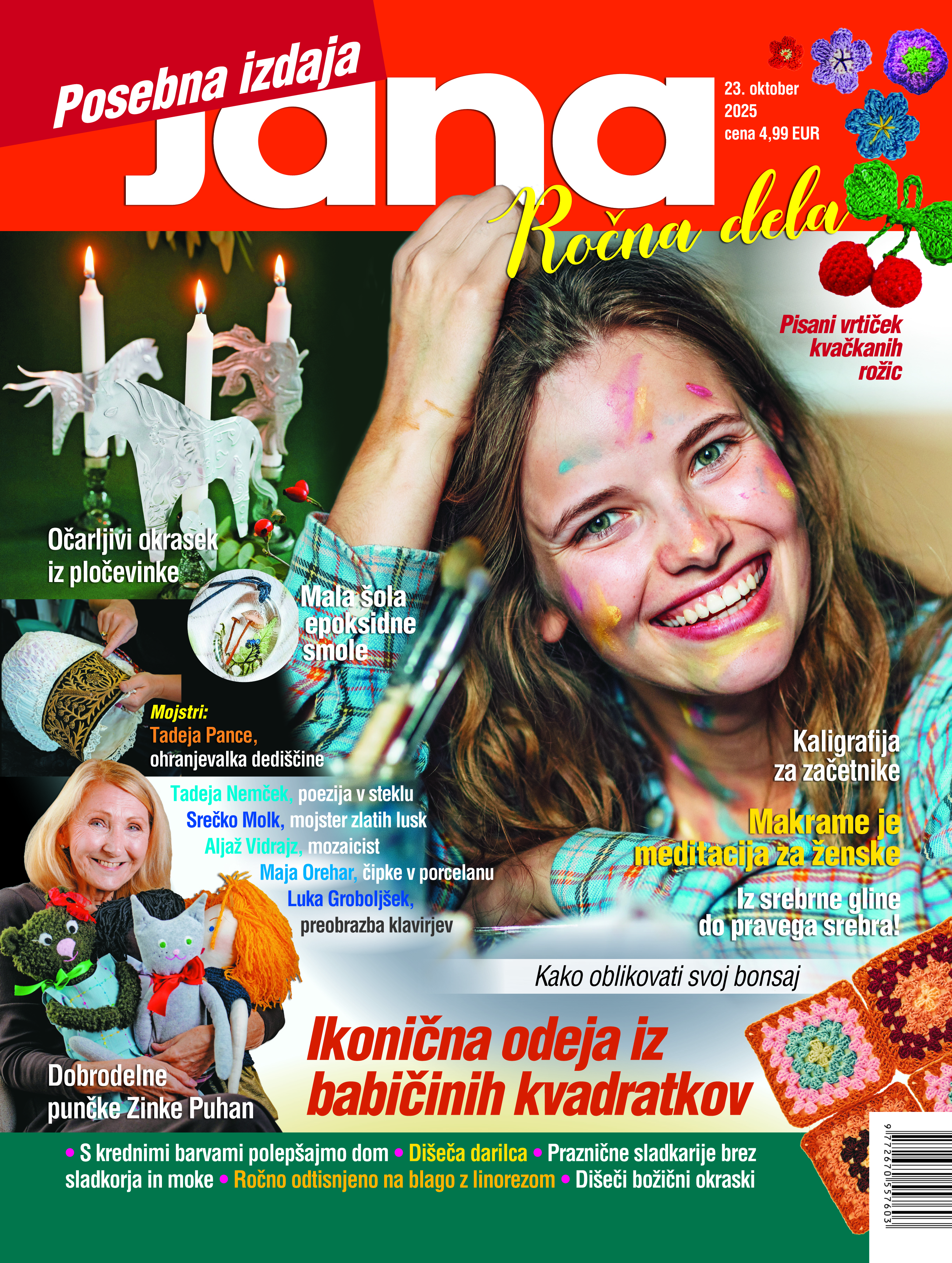 Jana Ročna dela, oktober 2025