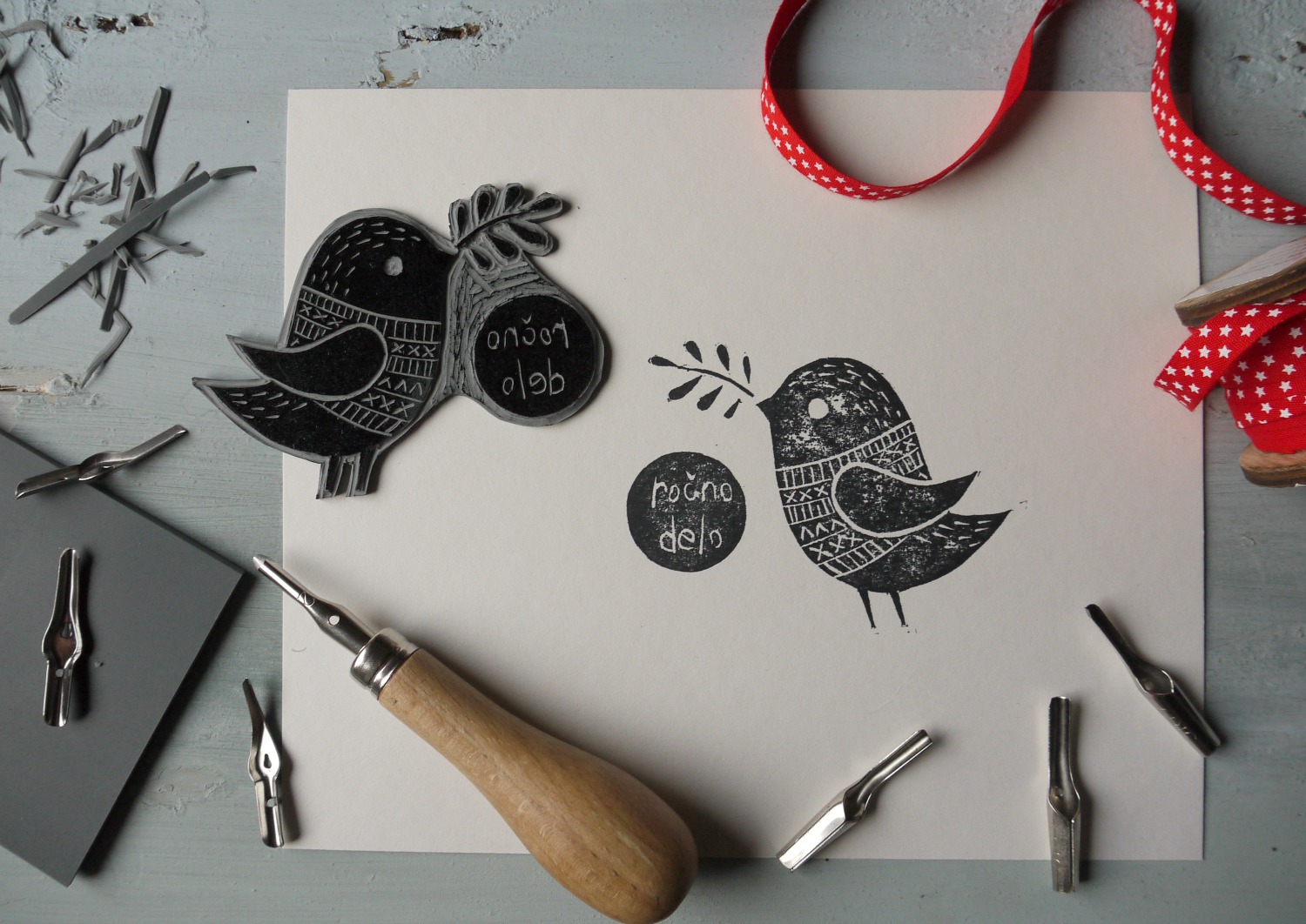 IZDELAJMO SVOJO ŠTAMPILJKO