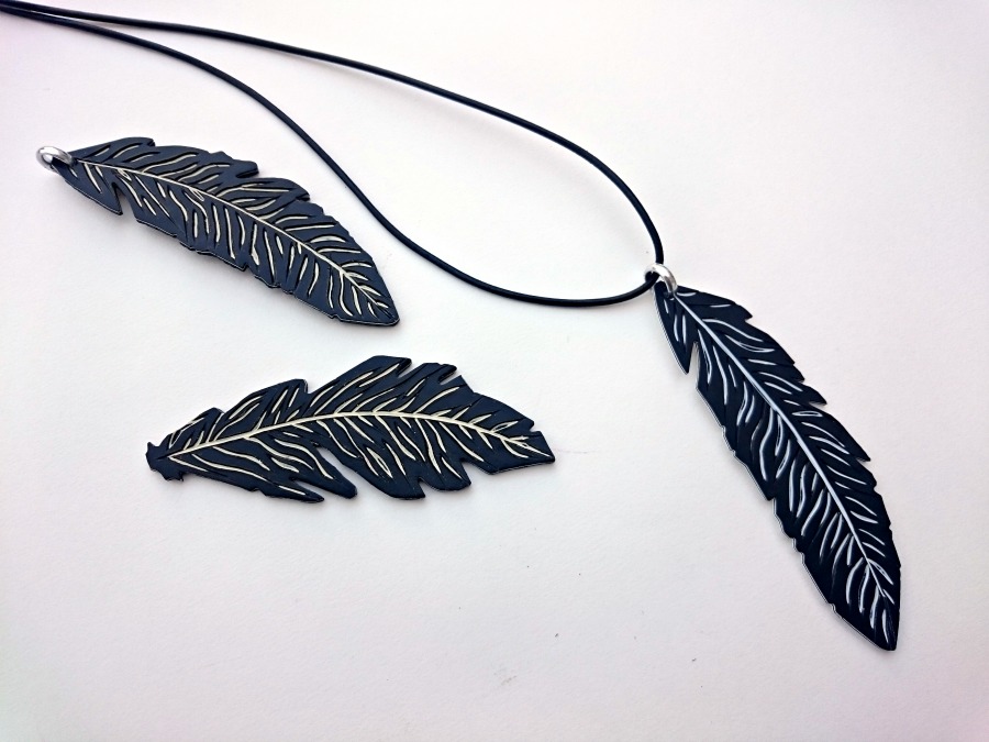 Rezljan obesek iz polimerne mase, Polimerni linorez