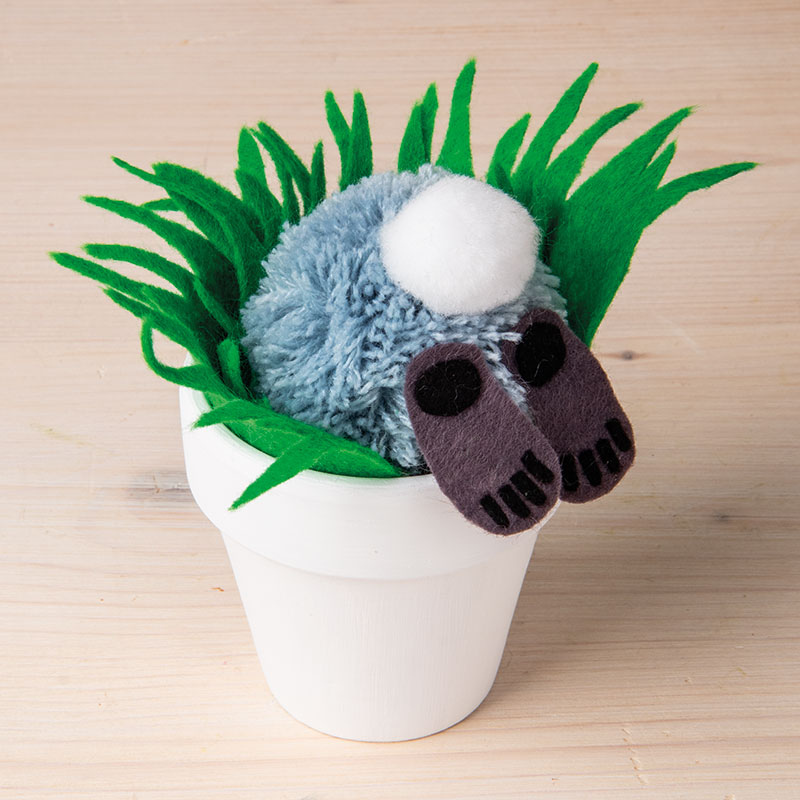 ZAJČEK V LONČKU, Prikupna pomladna ideja, ki bo polepšala vaš doma.